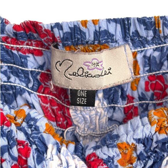 Floral Smocked Crop Top – Y2K Style Summer Tank - Picture 3 of 5